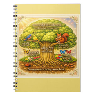 Caderno Espiral abraçar memórias eternas em um lugar seguro e acon
