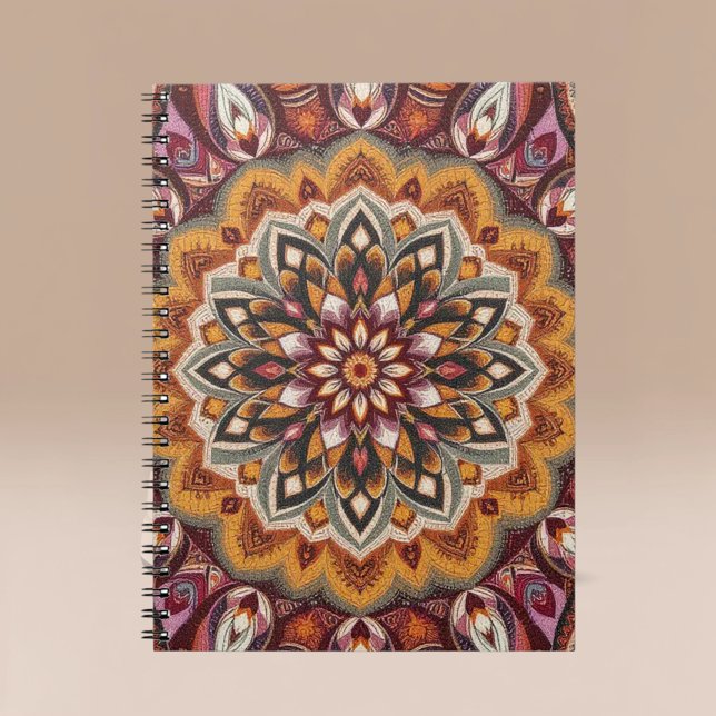 Caderno Espiral Abraço de Outono (Criador carregado)