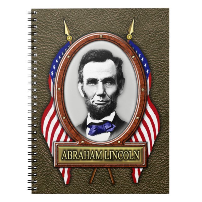 Caderno Espiral Abraham Lincoln (Frente)