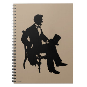 Caderno Espiral Abraham Lincoln