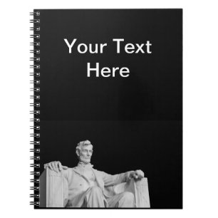 Caderno Espiral Abraham Lincoln Spiral Notebook