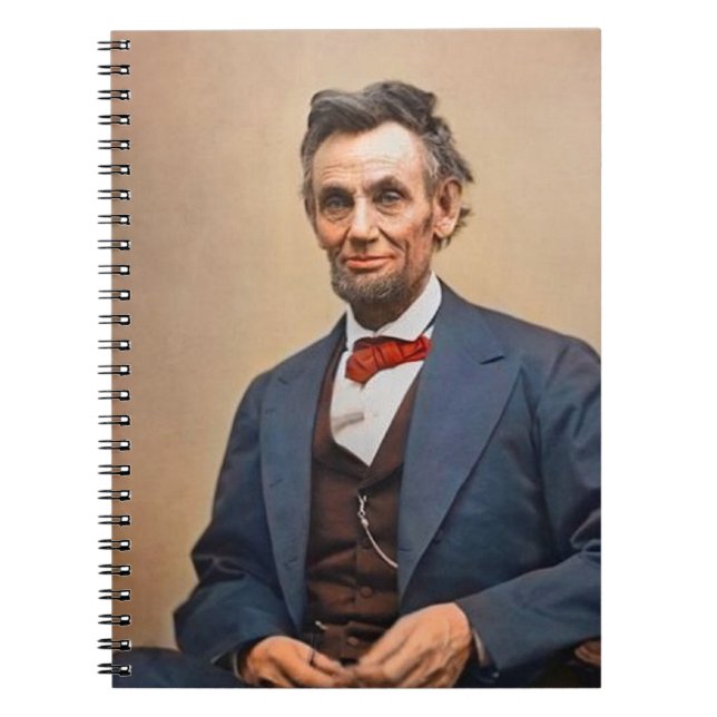 Caderno Espiral Abraham Lincolon (Frente)