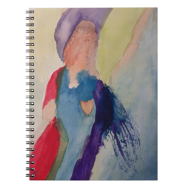 Caderno Espiral Abstract Guardian Angel Notebook (Frente)