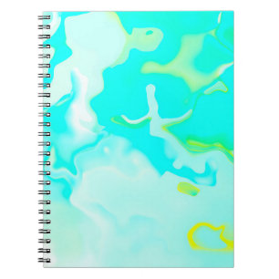 Caderno Espiral Abstract soft cloud background in pastel colorful
