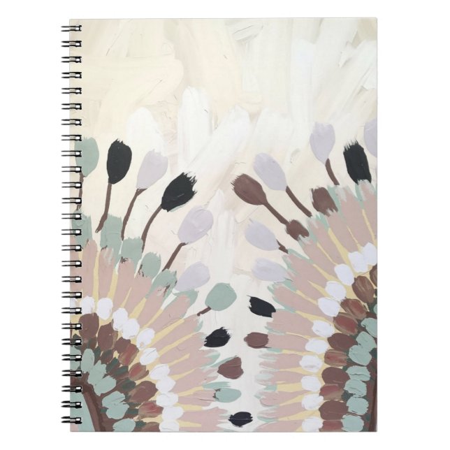 Caderno Espiral Abstrato (Frente)
