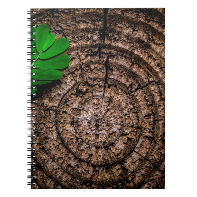 Caderno Espiral Abstrato (Frente)
