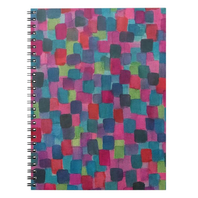Caderno Espiral Abstrato Art (Frente)