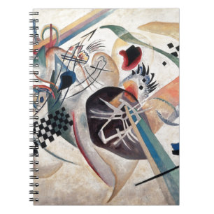 Caderno Espiral Abstrato de composição Kandinsky