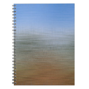 Caderno Espiral Abstrato do cais de Phuket na cor, imagens 2017 do