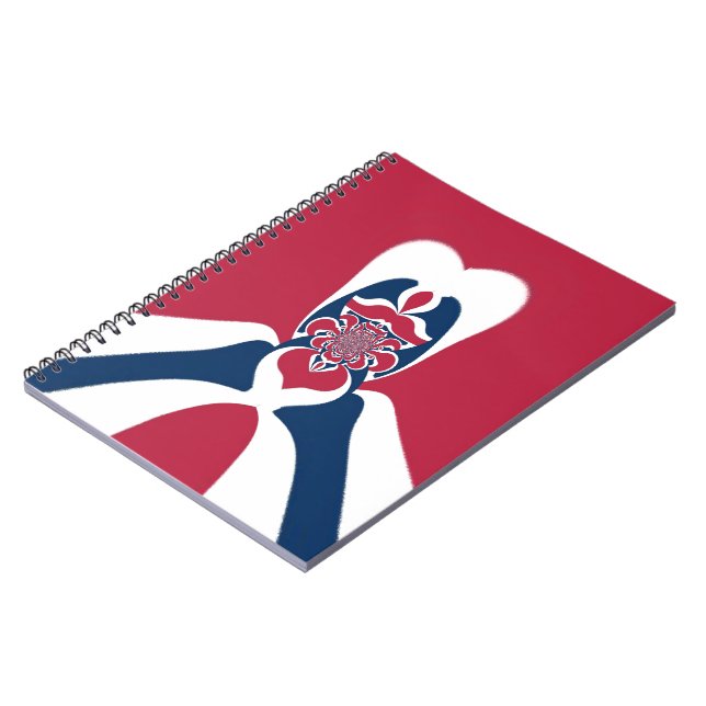 Caderno Espiral Abstrato E.T. Art Impressão (Left Side)