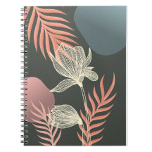 Abstrato Line Art Flower Design - Elegante Mi