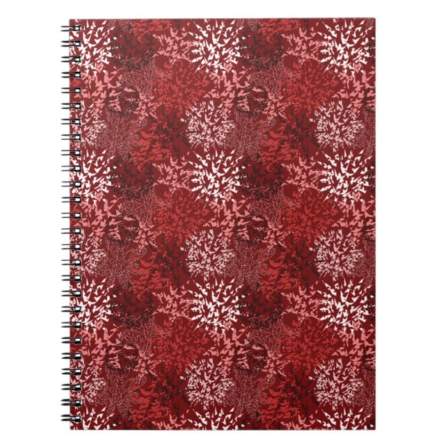 Caderno Espiral Abstrato moderno (Frente)