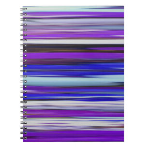 Caderno Espiral Abstrato nº 2: Desfocamento do Ultravioleta