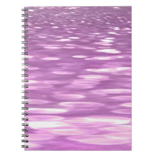 Caderno Espiral Abstrato nº 3: Lilac Shimmer