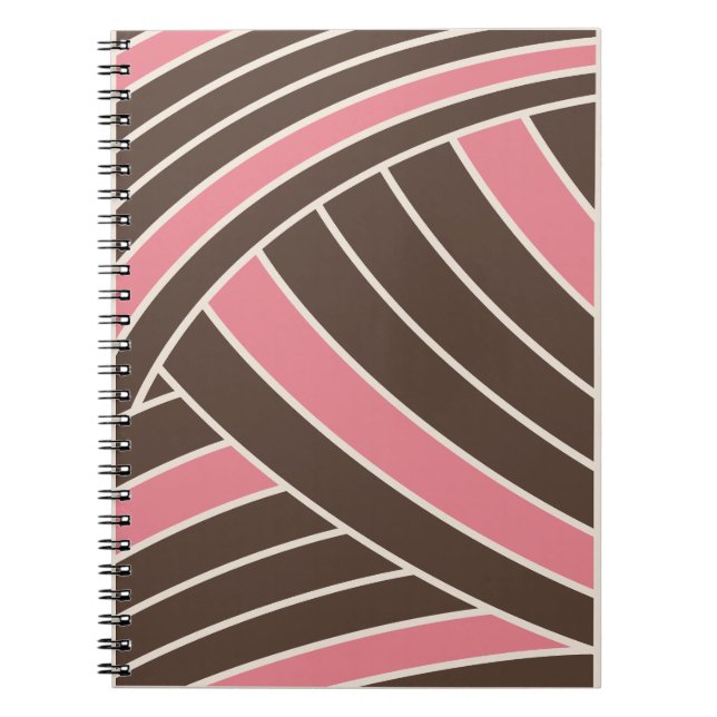 Caderno Espiral Abstrato Napolitano (Frente)