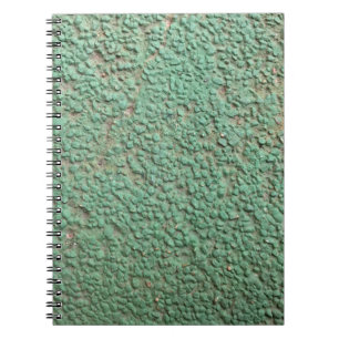 Caderno Espiral Abstrato pintado em betão textura de parede