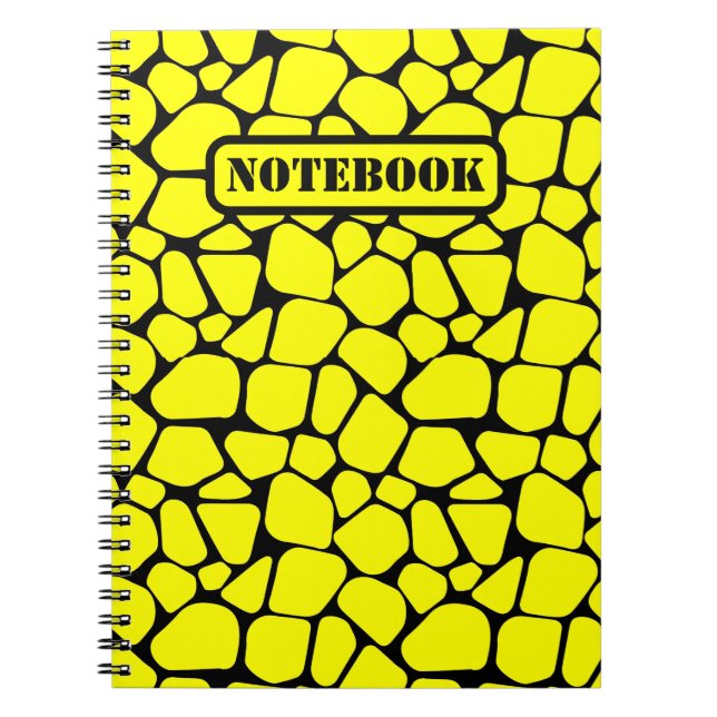 Caderno Espiral Abstrato Predator Skin Camo Art: Adventure-Inspire (Frente)