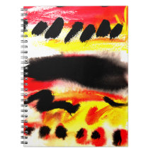 Abstrato Preto-Negro Cor Amarelo-Amarelo Escuro