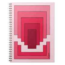 Abstrato retângulo em vermelho