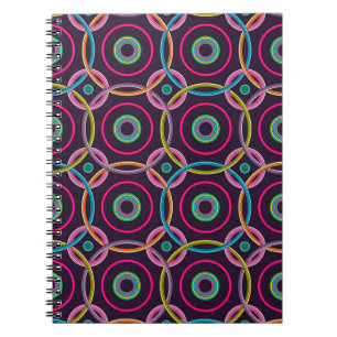 Caderno Espiral Abstrato sem problemas de fundo.abstrato, abs