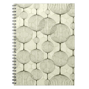 Caderno Espiral Abstrato sem problemas, fundo. P sem costura