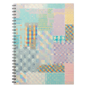 Caderno Espiral Abstrato sem soldadura com imitação de uma arma