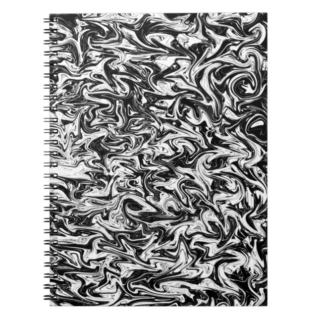 Caderno Espiral Abstrato Swirl (Frente)