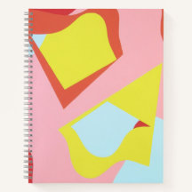 Caderno Espiral Abstrato “The Eyes Have It”