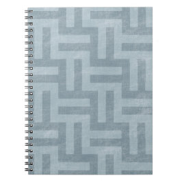 Caderno Espiral Abstrato Verde