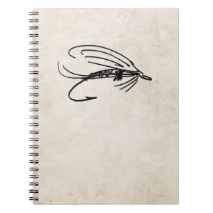 Caderno Espiral Abstrato Wet Fly Lure