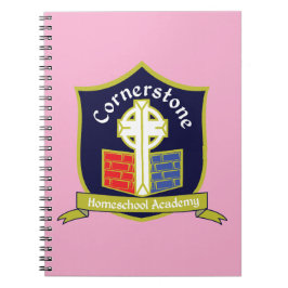 Caderno Espiral Academia Homeschool Cornerstone