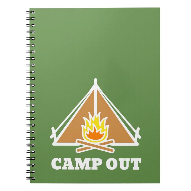 Caderno Espiral Acampamento (Frente)