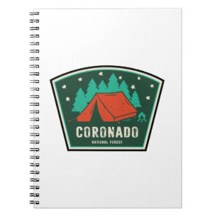 Caderno Espiral Acampamento Florestal Nacional Coronado