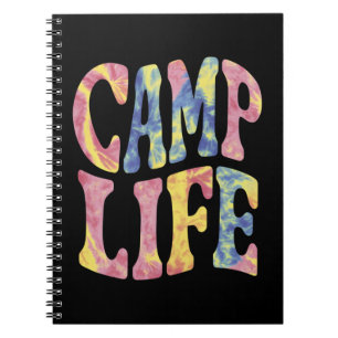 Caderno Espiral Acampamento Meninas de Verão Vida no Acampamento T