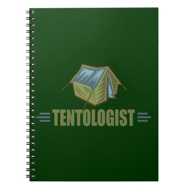 Caderno Espiral Acampamento, Tent (Frente)