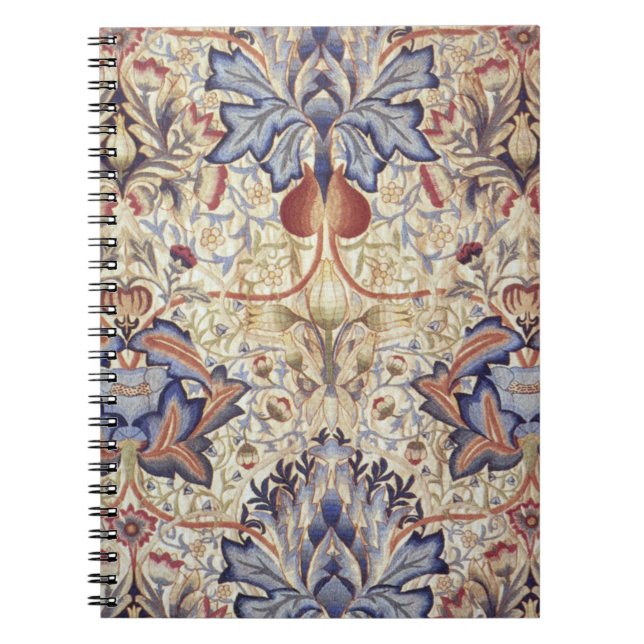 Caderno Espiral Acanthus (por William Morris) (Frente)