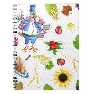 Caderno Espiral ação de agradecimento engraçada