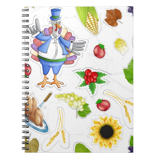 Caderno Espiral ação de agradecimento engraçada (Frente)