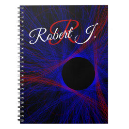 Caderno Espiral Accented Triangle Geometric Spiral Notebook