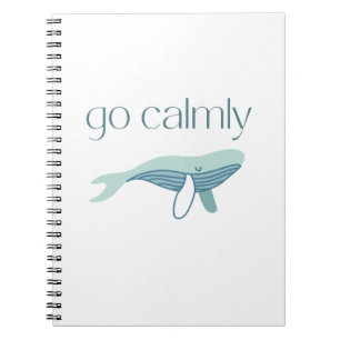 Caderno Espiral Aceder calmamente ao notebook