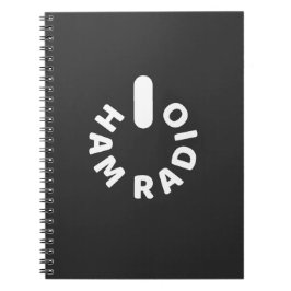 Caderno Espiral Acionado pelo rádio HAM