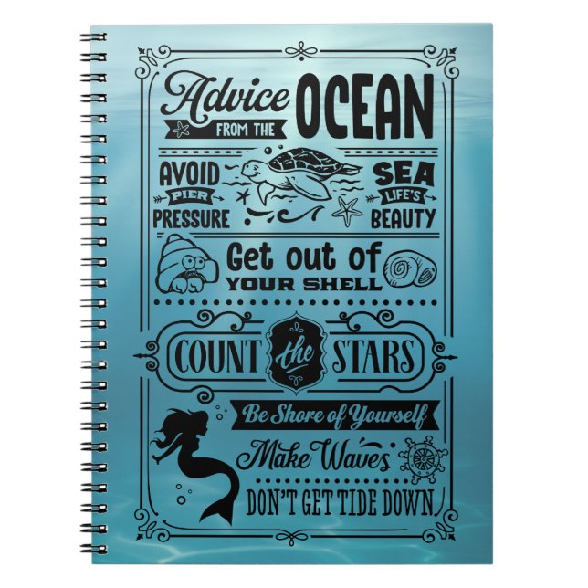 Caderno Espiral Aconselhamento do Mar (Frente)