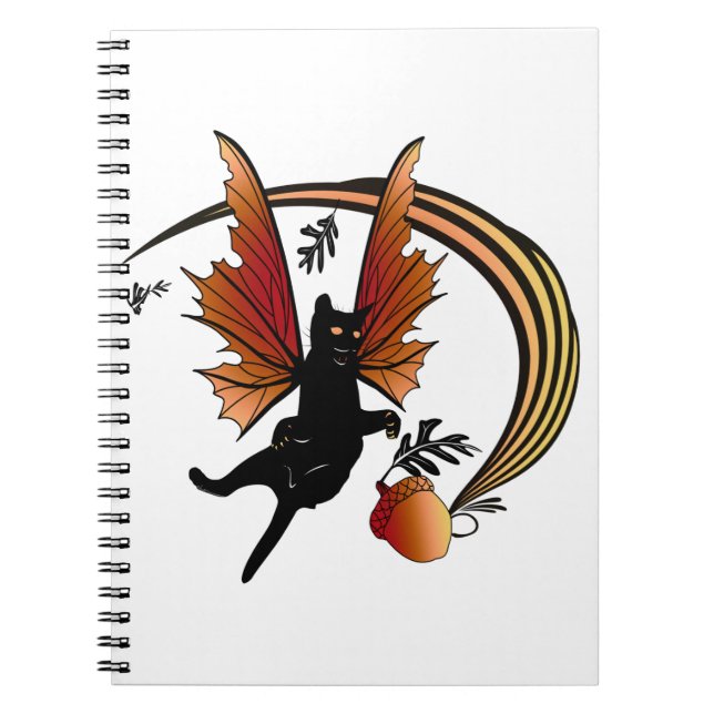 Caderno Espiral Acorn Cósmico (Frente)