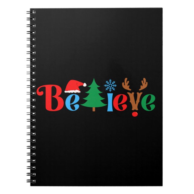 Caderno Espiral Acredita de Natal (Frente)