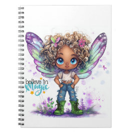 Caderno Espiral Acredita No Notebook De Fada Mágica