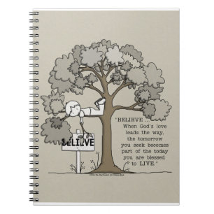 CADERNO ESPIRAL ACREDITAR EM VIVER