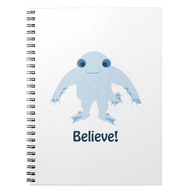 Caderno Espiral Acredite! Cute Ningen (Frente)