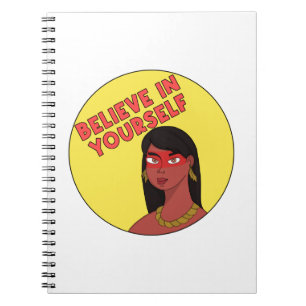 Caderno Espiral Acredite em si mesmo