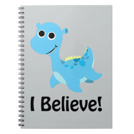 Caderno Espiral Acredito! Nessie Azul