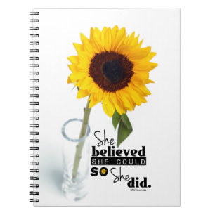 Caderno Espiral Acreditou que poderia Diário da espiral (do